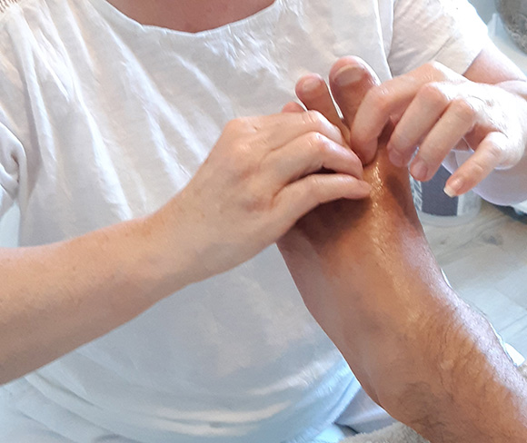 Fusspflege Julmy, Fussreflexzonenmassage