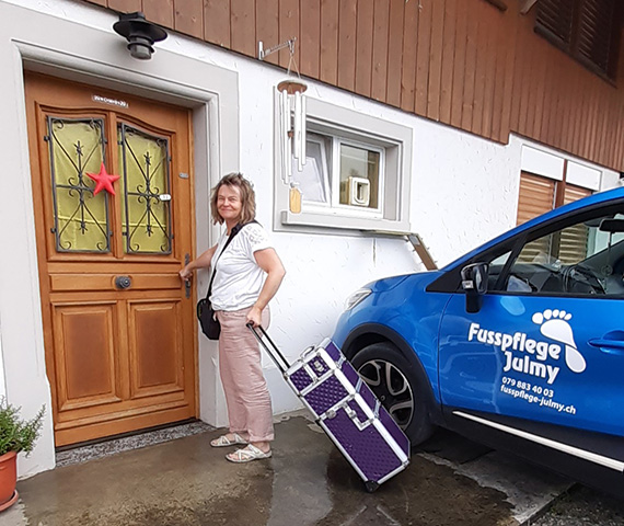 Fusspflege Julmy, Hausbesuche